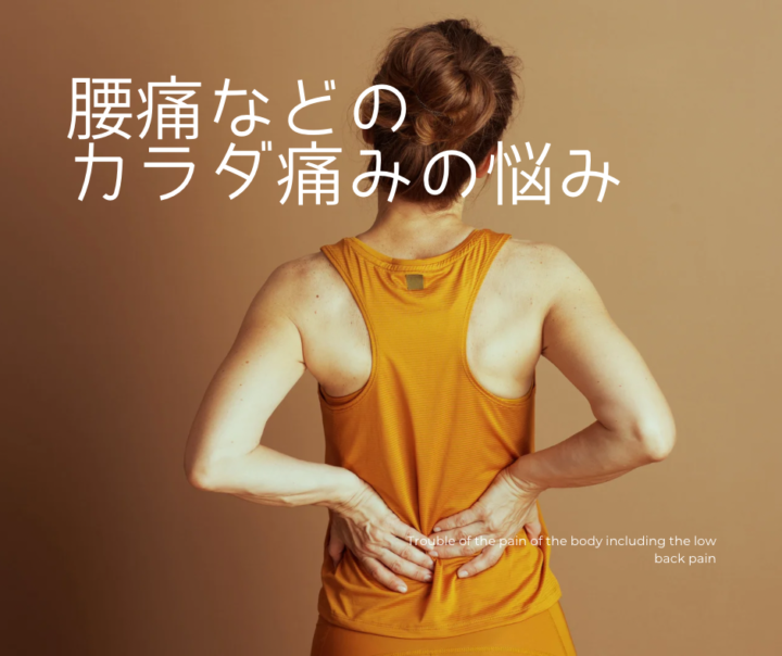 ④ 腰・股関節・膝の痛みのお悩みの画像